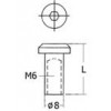 JCNUT6-12 สกรูตัวเมียเกลียวใน / Joint Connecter Nuts อุปกรณ์ตัวต่อ Carcase Connectors