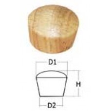 D13.5-9 วู๊ดปลั๊ก 13.5(D1)×9(D2)×9(H)70 เคลือบ อุปกรณ์เฟอร์นิเจอร์ Furniture Accessories