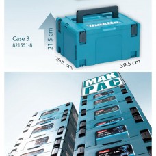 MP821551-8 กล่องใส่เครื่องมือพลาสติก MAKPAC-CASE3 Makita