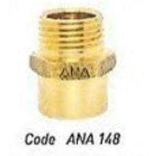 ANA 148-3/4"  ข้อต่อตรง ผม.หกเหลี่ยม Size 3/4"