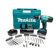 M011-DHP453SFX1 สว่านกระแทก 18V*3A+ACC 74 PCS MAKITA