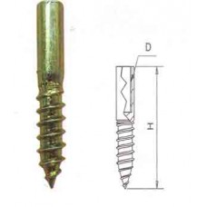 HN-640 แฮงเกอร์โบลท์เกลียวใน HANGER BOLT อุปกรณ์น็อคดาวน์ Knock Down