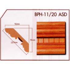 BPH-11/20 ASD ไม้บัวลายประกอบ ASD (ASD Series) บีเวอร์วูด Beaverwood