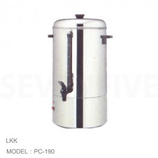 PC-190 หม้อต้มกาแฟร้อน Coffee urn 100 cups LKK