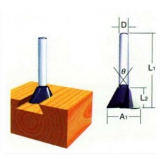 MP3601B543 ดอกเร้าเตอร์DOVETAIL BIT 15SE MAKITA