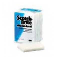 Z052-0460 3M 3-เอ็ม แผ่นใยขัดสำหรับงานถนอมผิววัสดุ Scotch-Brite™ No.9030 (สีขาว) ขนาด 4 นิ้ว x 5 นิ้ว