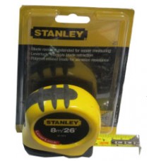 Stanley  ตลับเมตร 8 ม. LEVER LOCK  30-824