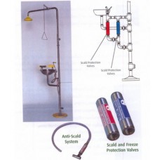 ANTI SCALD SYSTEM อ่างล้างหน้าและฝักบัวฉุกเฉิน ระบบรักษาอุณหภูมิน้ำไม่ให้ร้อนเกิน 35 องศา