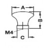 139.75.710 ปุ่มจับจับเฟอร์นิเจอร์โบาณ Antique ยี่ห้อ Hafele เฮเฟเล่