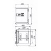 SS70D ตู้นิรภัยขนาดกลาง รุ่น 70 กก.รหัสดิจิตอล ยี่ห้อ PRESIDENT