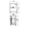 SB40D ตู้นิรภัยขนาดใหญ่ รุ่น 190 กก.รหัสดิจิตอล ยี่ห้อ PRESIDENT